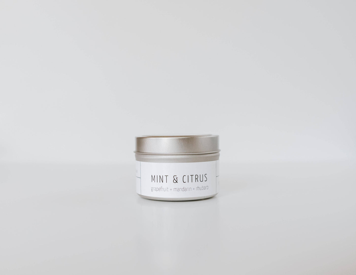 4 oz Mint & Citrus Refillable Candle