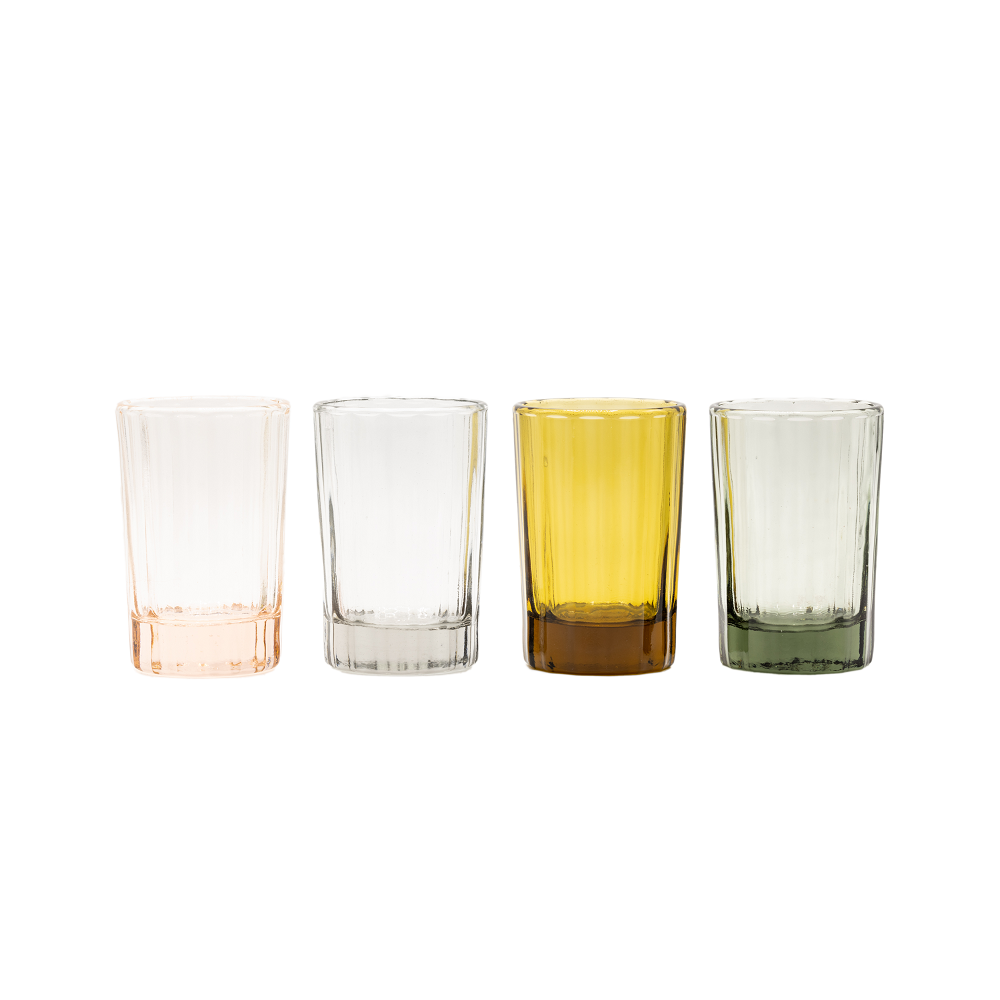 Brut Clear Reed Water Glass