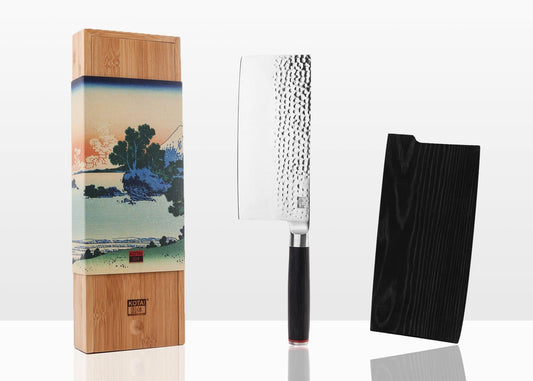 KOTAI Cleaver + Wooden Saya and Bamboo Gift Box