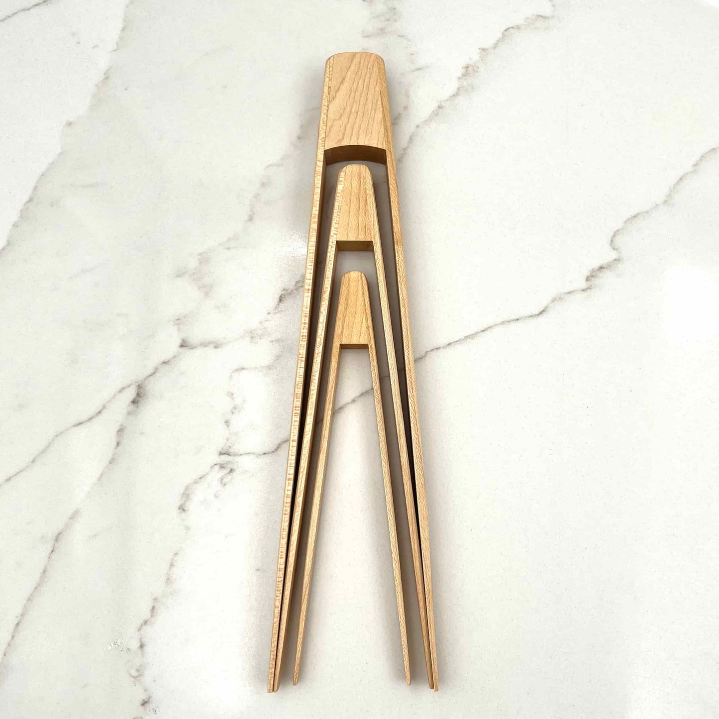 Maple Wood Tongs