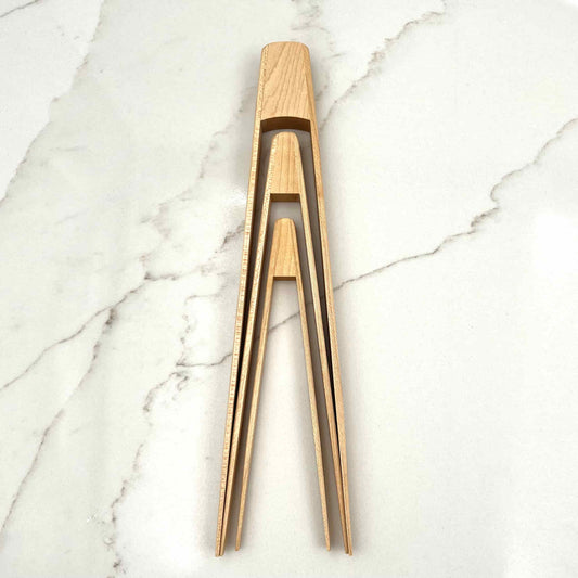 Maple Wood Tongs