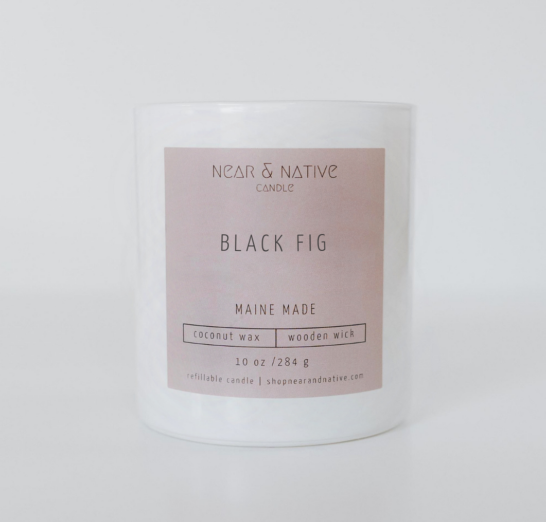 10 oz. Black Fig Refillable Candle