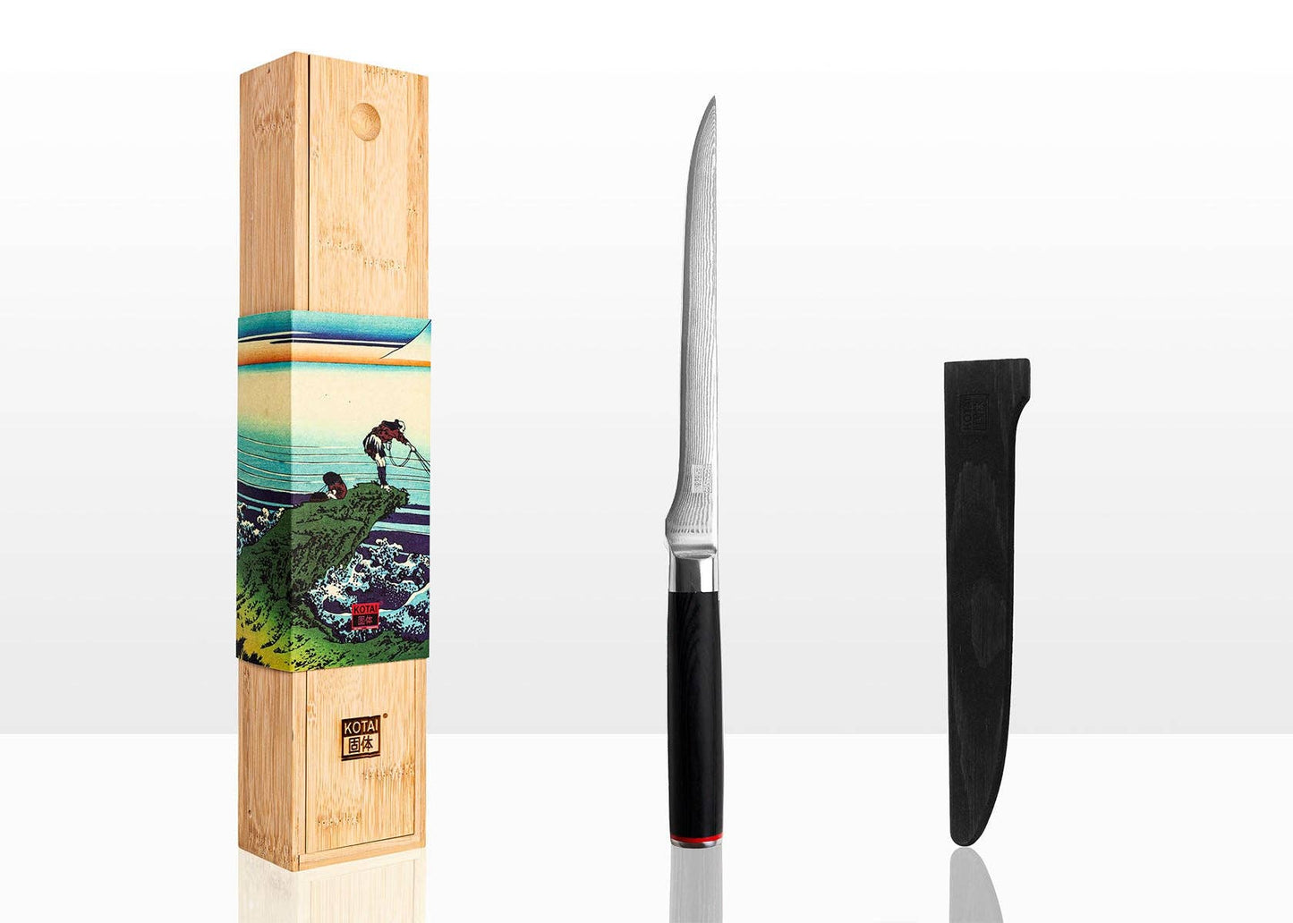 Kitchen Knife - Damascus Fillet Knife
