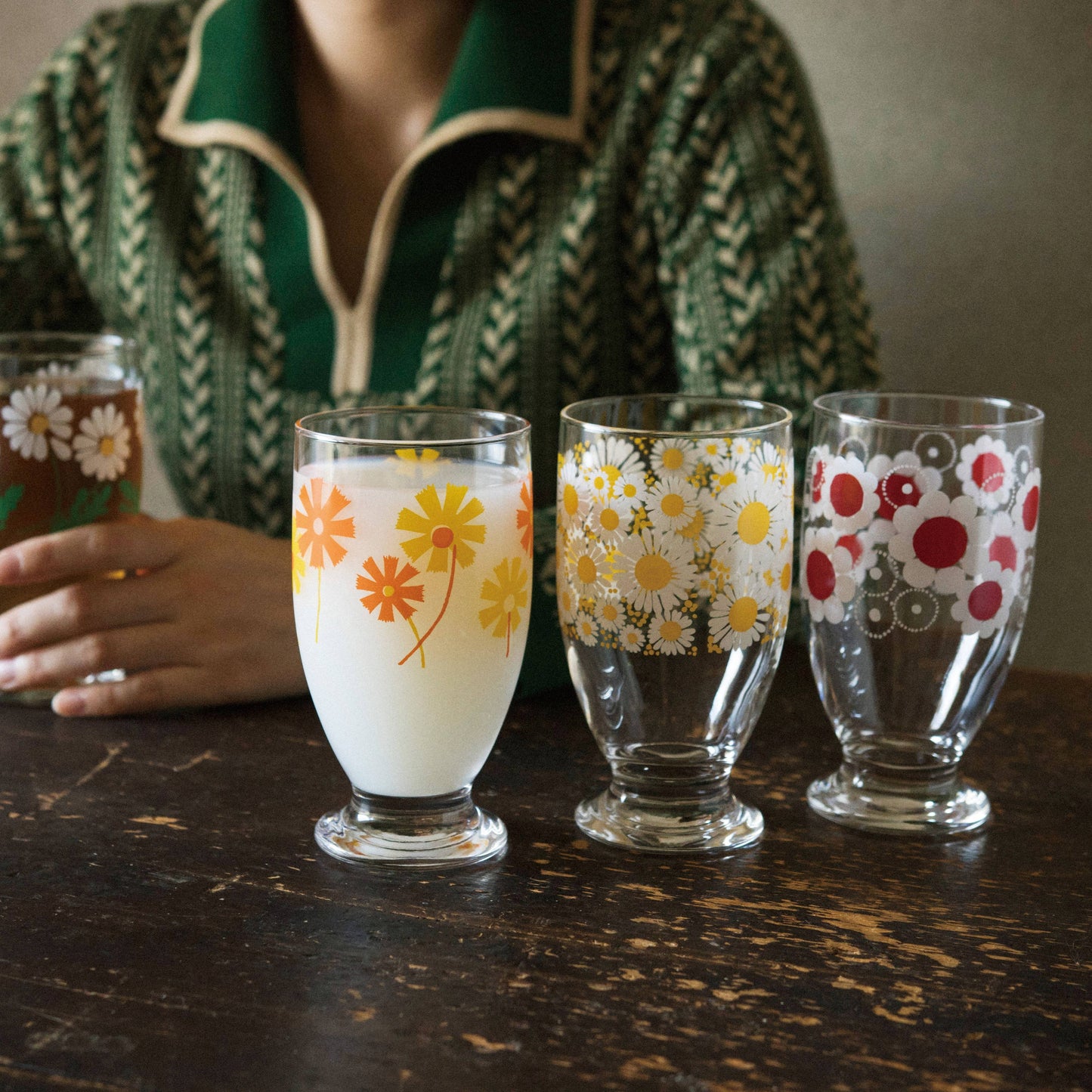 ADERIA Retro, Footed Glass |