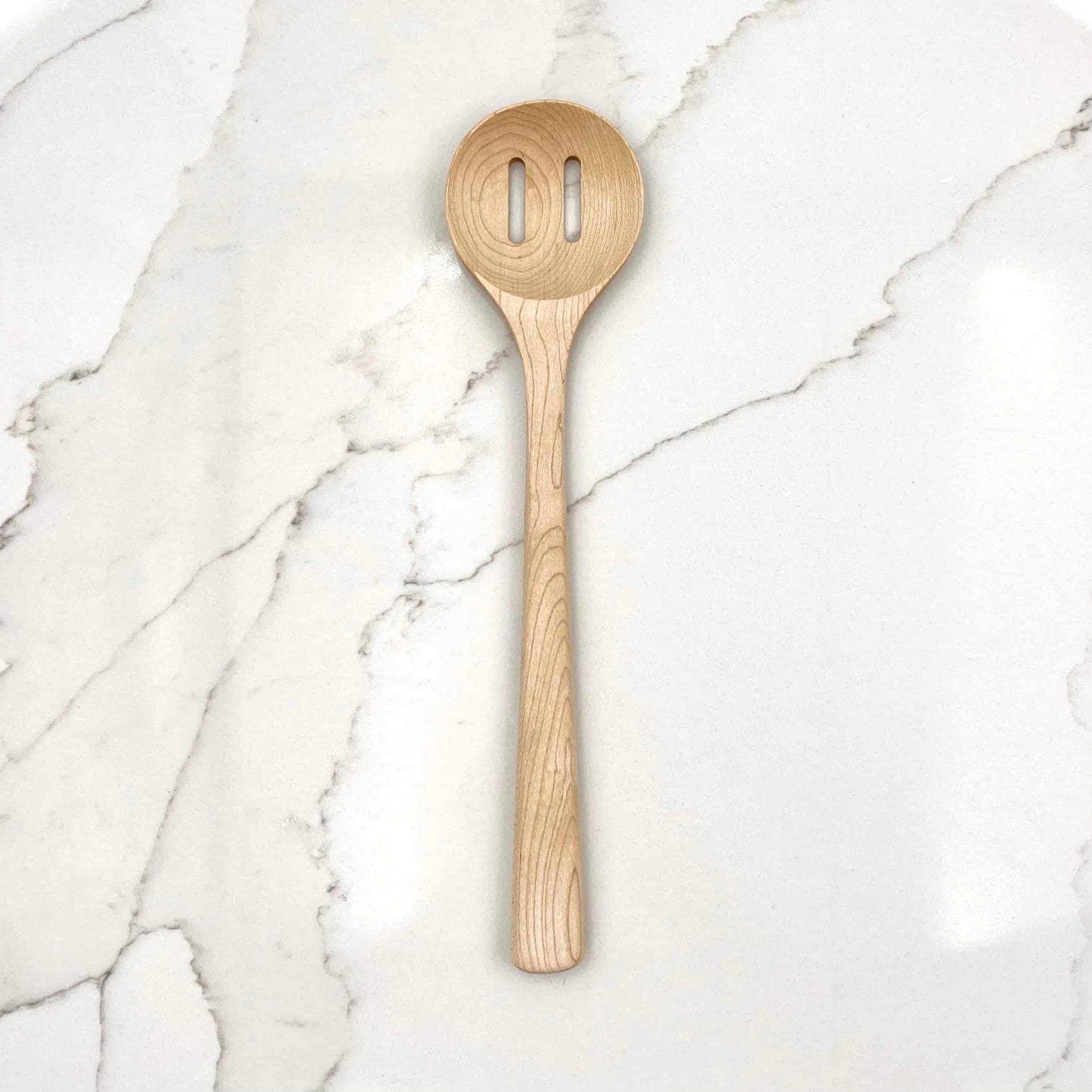 12" Slotted Spoon Maple