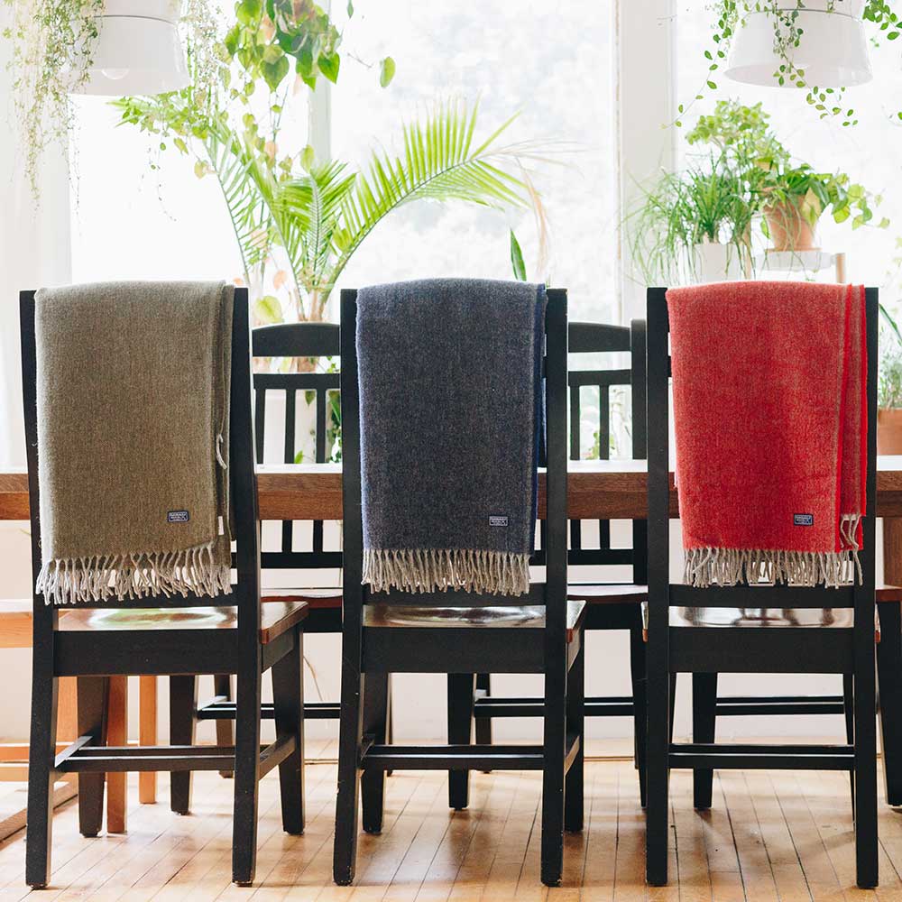 Ashby Wool Throw Blanket