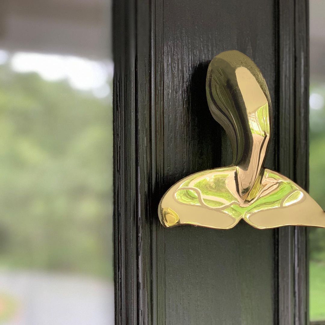 A Whale's Tale Handcrafted Door Knocker