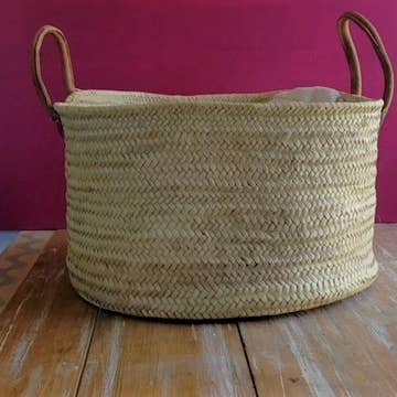 Large Round Laundry Basket