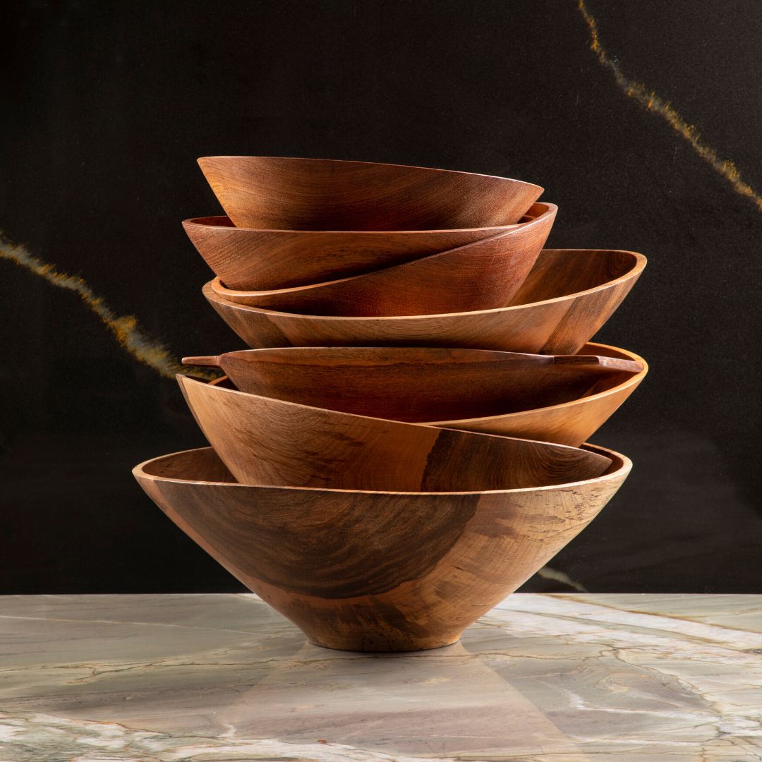Azucar Cherry Wood Bowl