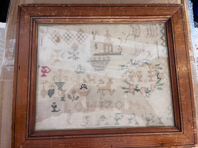 Small Sampler - Antique