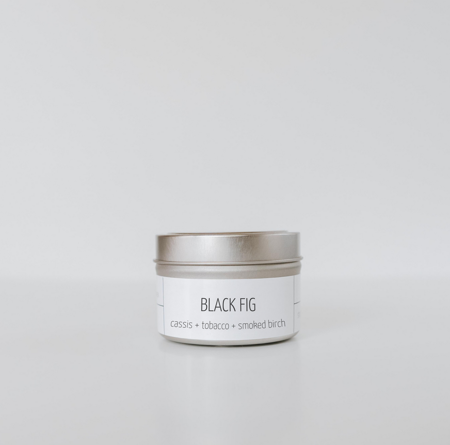 Black Fig 4 oz Refillable Candle