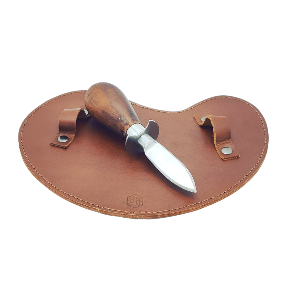 Oyster Knife w/Leather Shucking Glove
