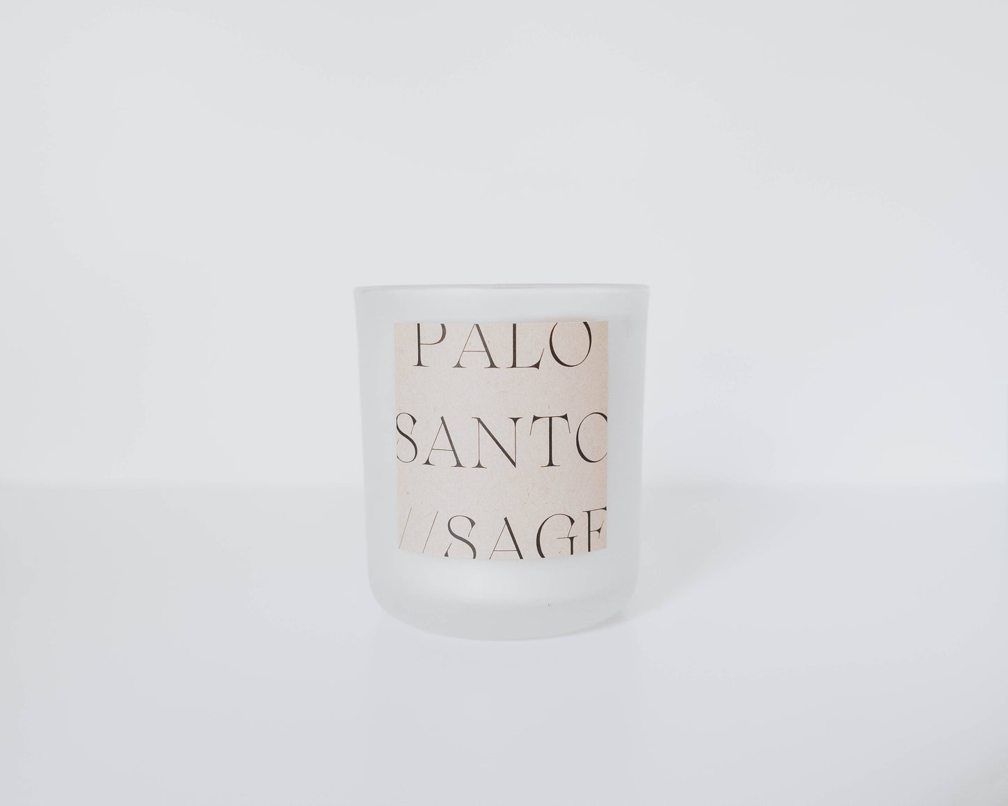 Palo Santo & Sage Wooden Wick Candle