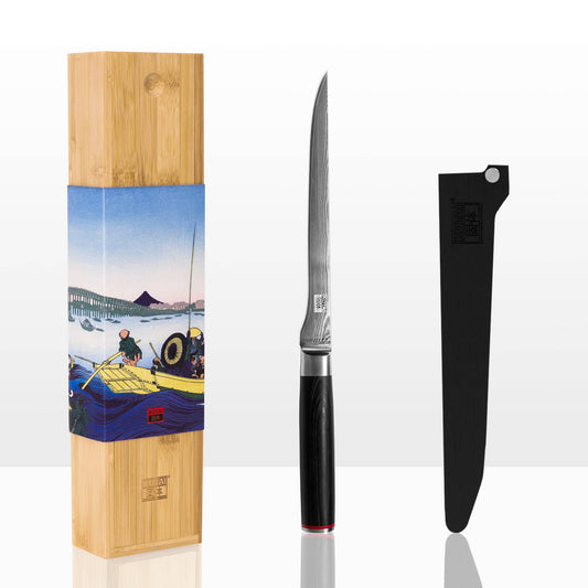 Kitchen Knife - Damascus Fillet Knife