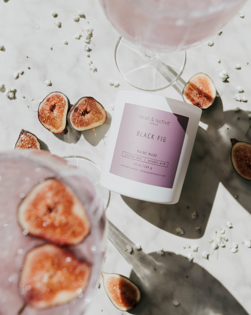 10 oz. Black Fig Refillable Candle