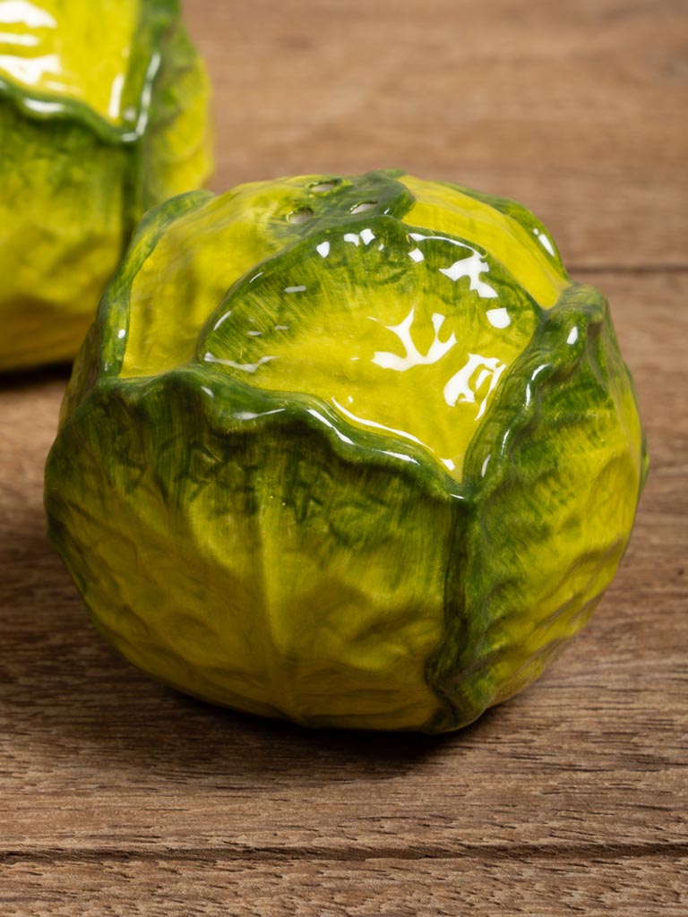 Cabbage Salt & Pepper Shakers