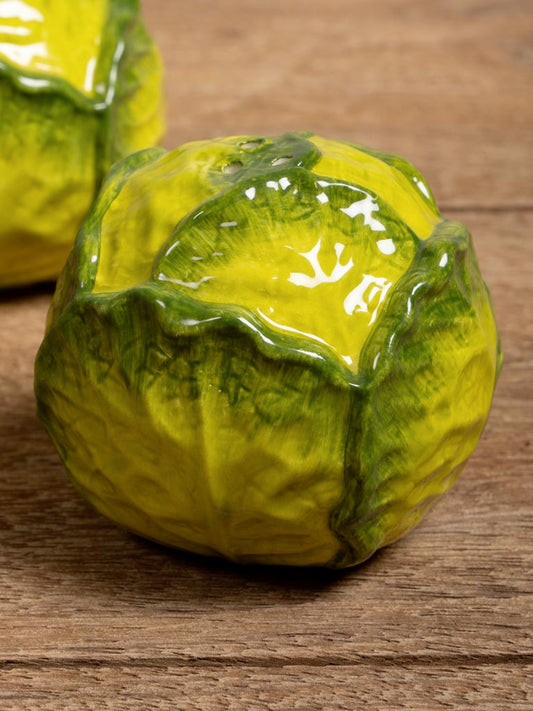 Cabbage Salt & Pepper Shakers