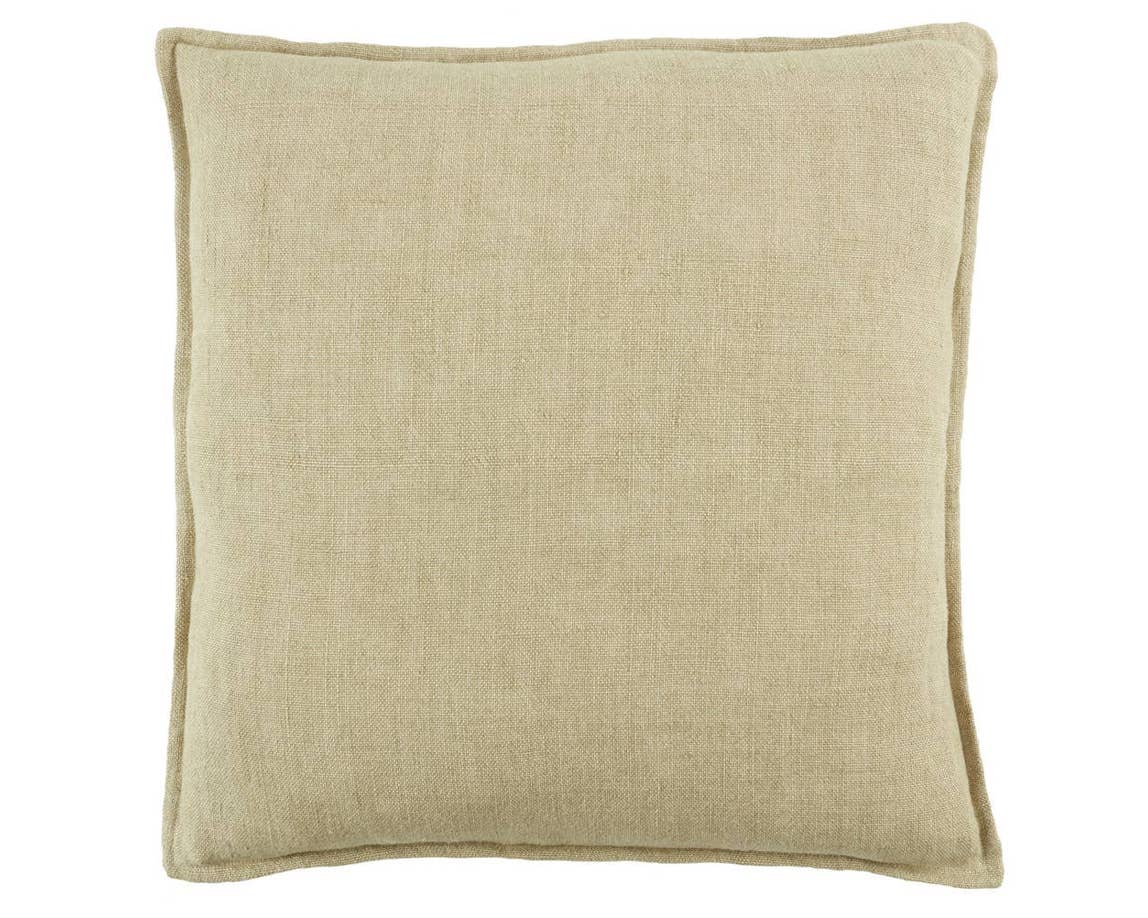 Burbank Linen Pillow 20"x 20" -Natural