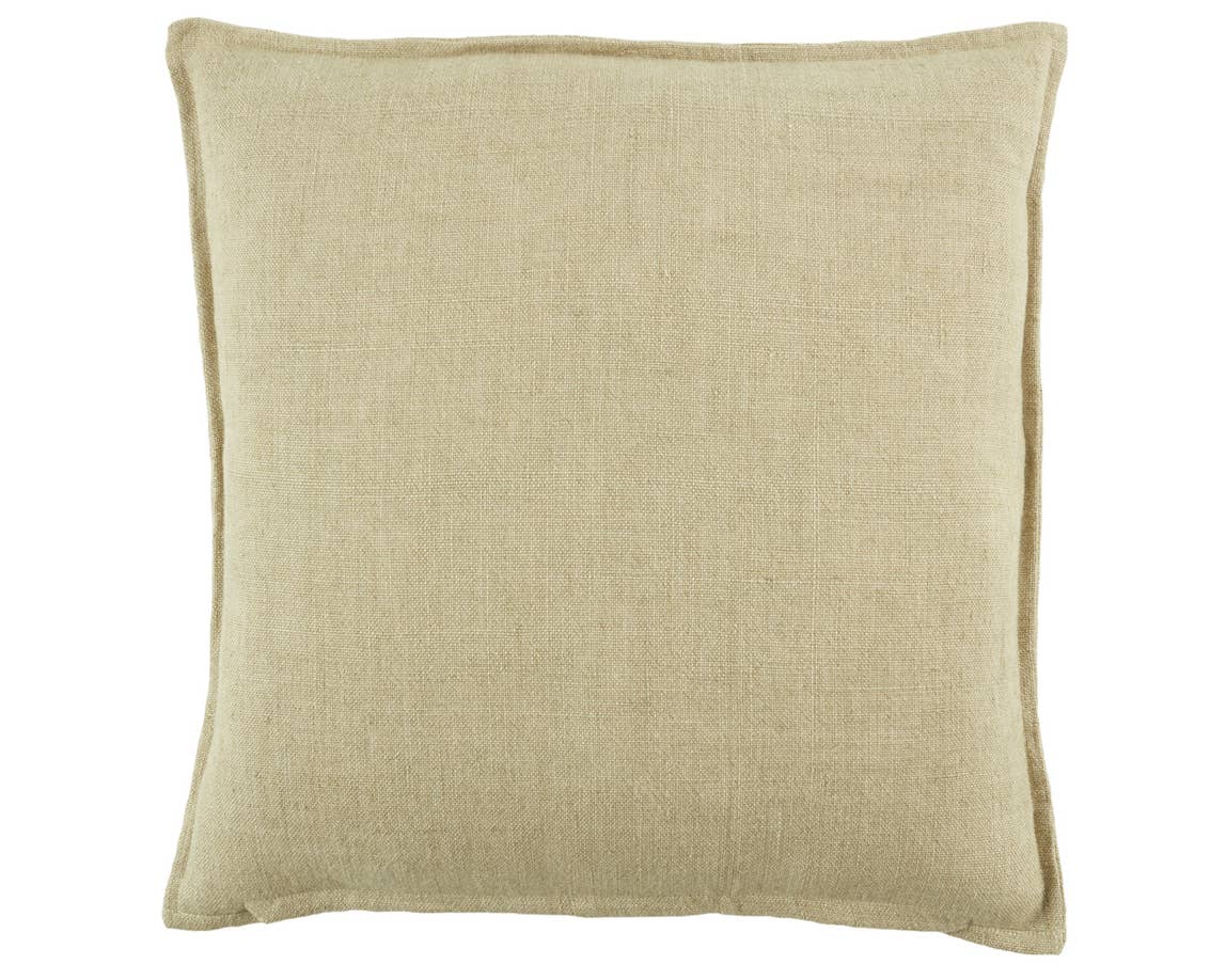 Burbank Linen Pillow 20"x 20" -Natural