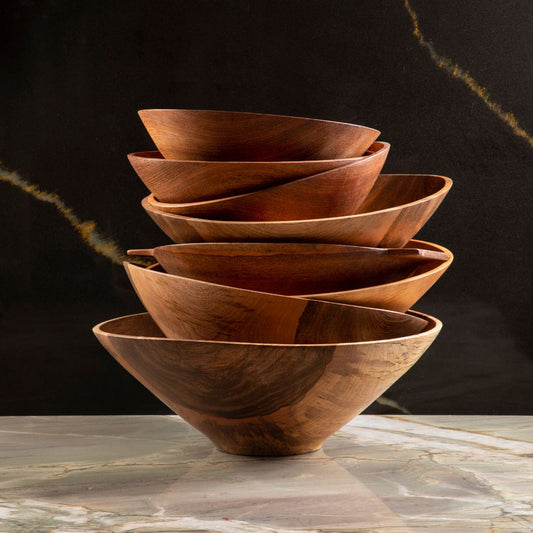 Azucar Cherry Wood Bowl