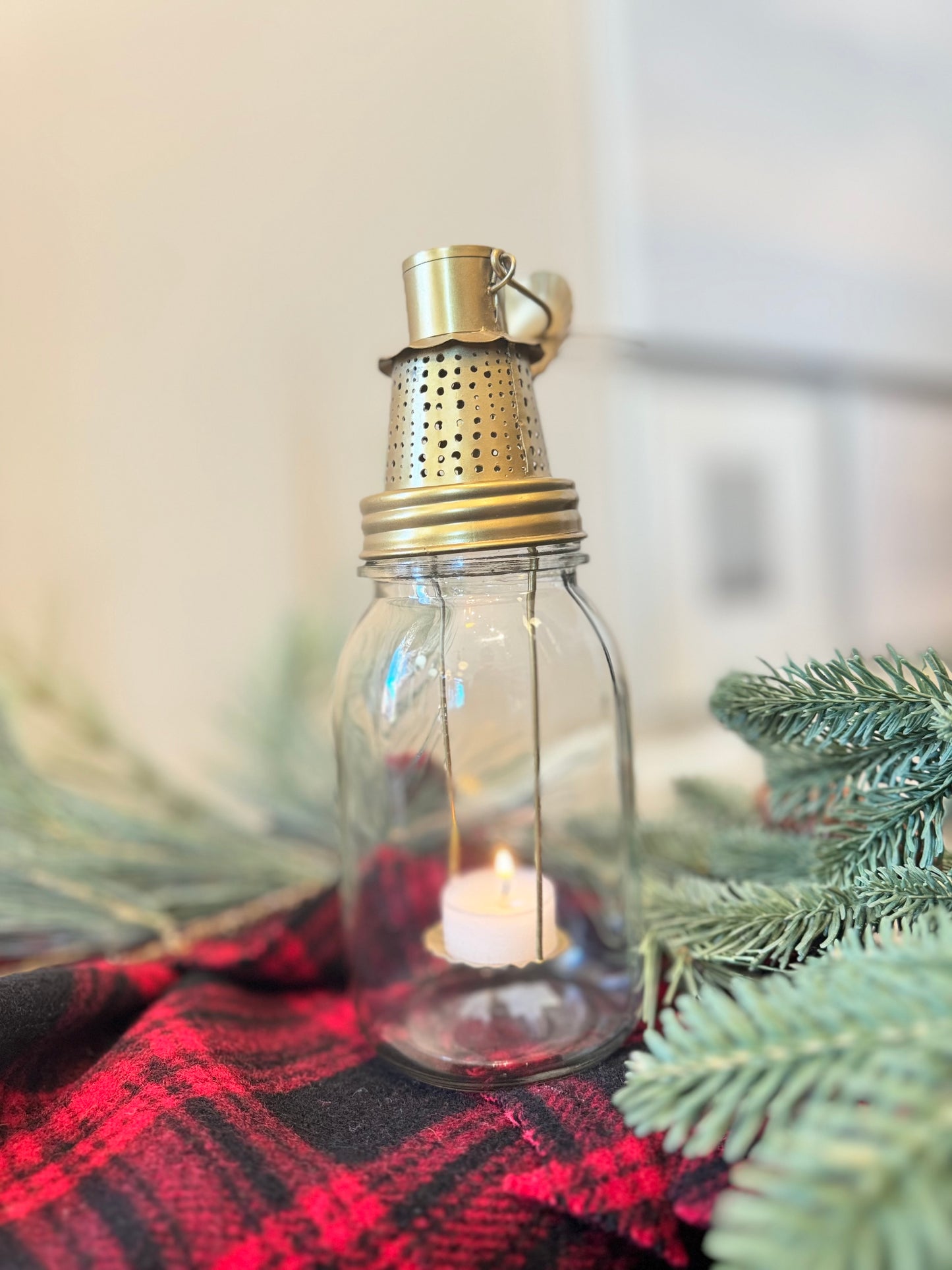 Antique Brass Lantern