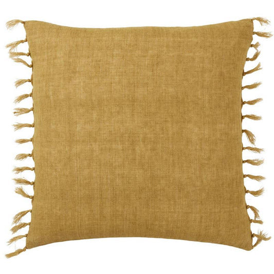Yellow/Gold Square Down Pillow