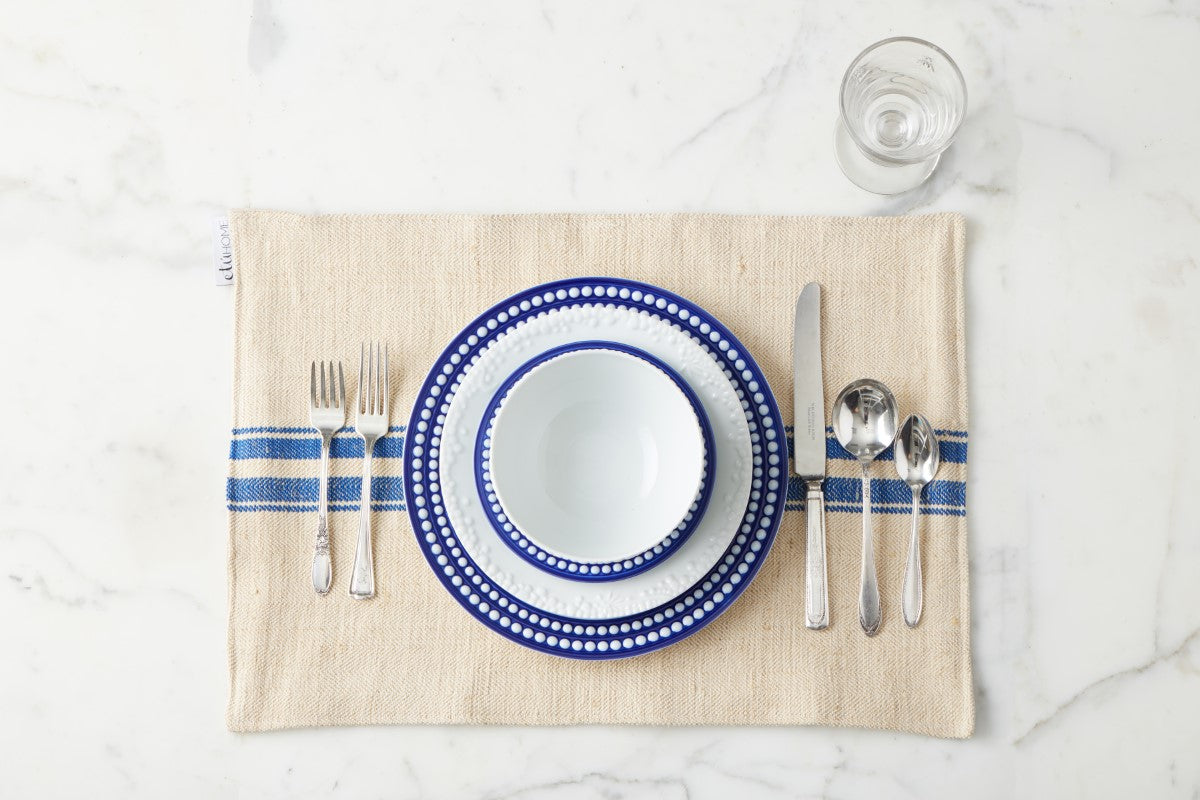 Blue Stripe Placemat, Set of 4