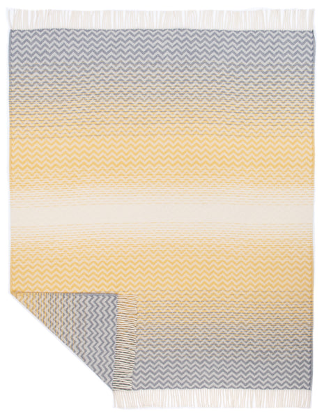 Alrun Chevron Ombre Nordic Blanket
