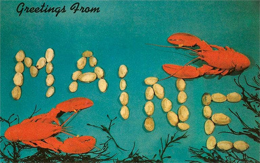 Clams & Lobster Greetings from Maine